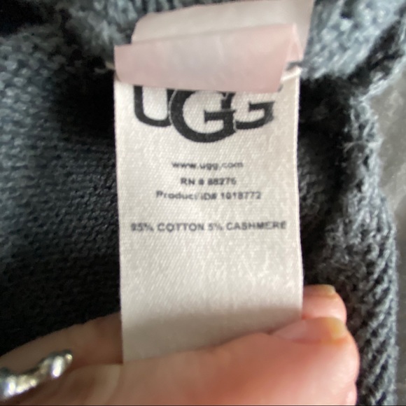 Cozy Ugg Cowel Neck Long Sweater Size M - Picture 5 of 5